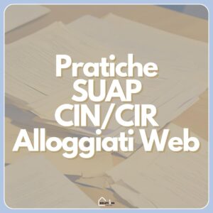 Creazione Pratiche SUAP CIR CIN e Alloggiati Web